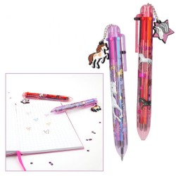 Miss Melody stylo gel 6 couleurs | K'Ado Mino