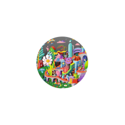 Puzzle d'observation Crazy Town 200 pièces - Djeco