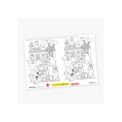 40 sets de table à colorier | K'Ado Mino