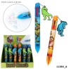 Dino World Stylo 6 couleurs | K'Ado Mino