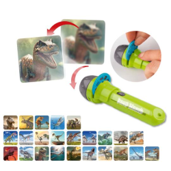 Dino World Lampe de poche avec effets visuels | K'Ado Mino