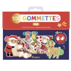 Noël - 100 gommettes | K'Ado Mino
