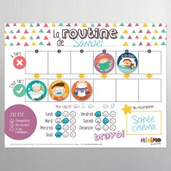 Ma routine quotidienne | K'Ado Mino