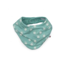 Bavoir bandana bleu Sous mon baobab - Moulin Roty