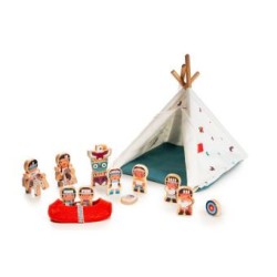 La Tipi et les Indiens | K'Ado Mino