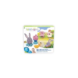 Coffret de perles éducatives Animaux de la ferme - Lalaboom