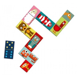 Jeu de Domino Animo-puzzle Djeco | K'Ado Mino