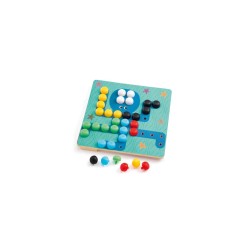 Primo Mosaïco - Djeco DJ08140 | Jeu éducatif dès 3 ans