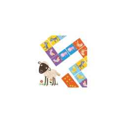Domino Ferme - Djeco | K'Ado Mino