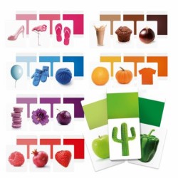 Flashcards Colors Montessori | K'Ado Mino