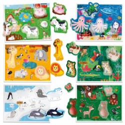 Les Animaux-Silhouettes Montessori | K'Ado Mino