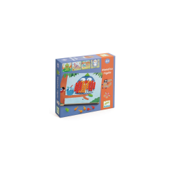 Mosaïco rigolo - Djeco DJ08136 | Jeu de mosaïque dès 4 ans
