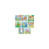 Mosaïco rigolo - Djeco DJ08136 | Jeu de mosaïque dès 4 ans