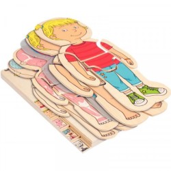 beleduc puzzle couche fille 29 pièces | K'Ado Mino