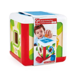 Cube Trieur de formes - Hape | K'Ado Mino