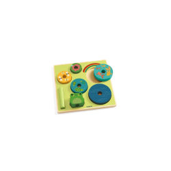 Puzz & Stack Rainbow - Djeco | K'Ado Mino