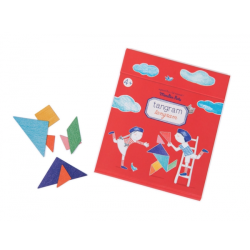 Moulin Roty Jeu de Poche Magnétique - Tangram | K'Ado Mino