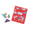 Moulin Roty Jeu de Poche Magnétique - Tangram | K'Ado Mino