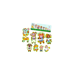 Puzzle Grands et petits à la ferme - Djeco | K'Ado Mino