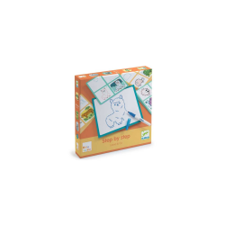 Apprendre à dessiner Step by step Lama & Co - Djeco