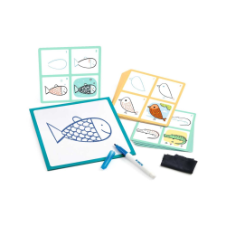 Apprendre à dessiner Step by step Lama & Co - Djeco