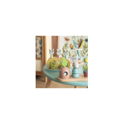 Empilable multi-activités Trois petits lapins - Moulin Roty