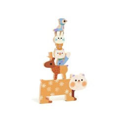 Puzzle 3D 5 pcs WoodyStack - Djeco | K'Ado Mino