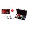 Mallette Poker 300 jetons 11.5 gr - Carré d'as | K'Ado Mino