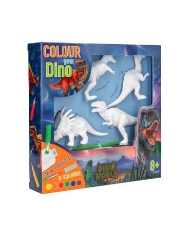 Dino World DIY Colore ton dino | K'Ado Mino