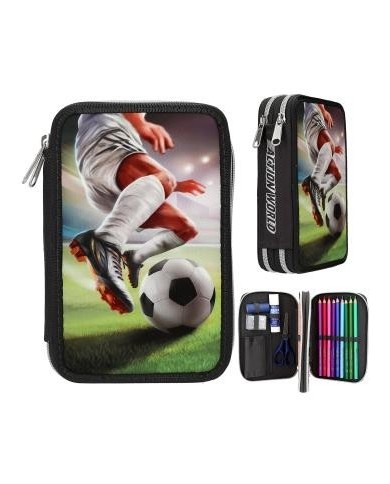 Action World trousse 2 compartiments | K'Ado Mino