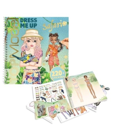 TOPModel Dress Me Up Stickerbook Sa | K'Ado Mino