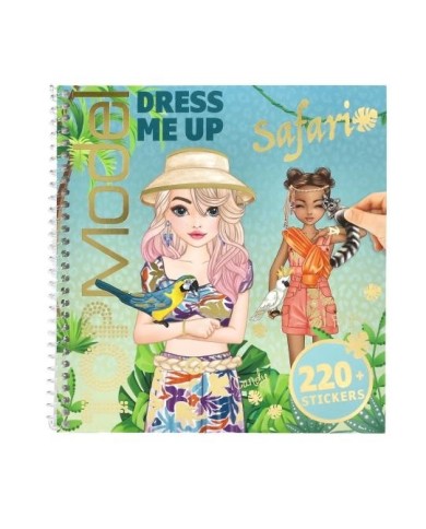 TOPModel Dress Me Up Stickerbook Sa | K'Ado Mino