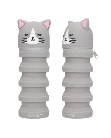TOPModel Trousse en silicone chat – B | K'Ado Mino