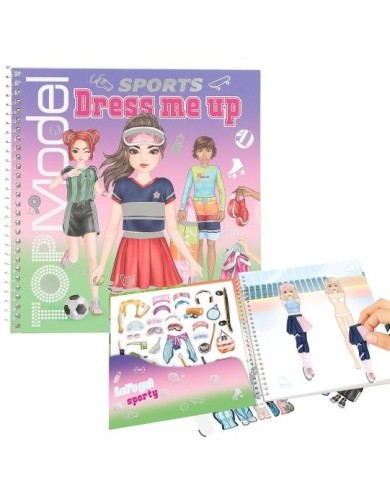 TOPModel Dress Me Up Stickerbook Sp | K'Ado Mino