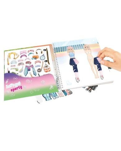 TOPModel Dress Me Up Stickerbook Sp | K'Ado Mino