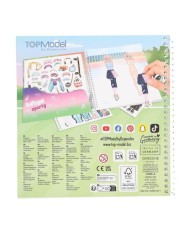 TOPModel Dress Me Up Stickerbook Sp | K'Ado Mino