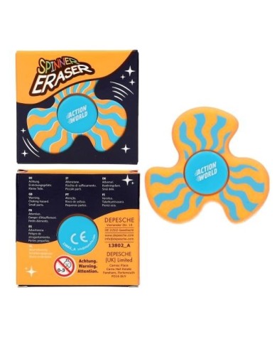 Adventure World Gomme Fidget Spinne | K'Ado Mino