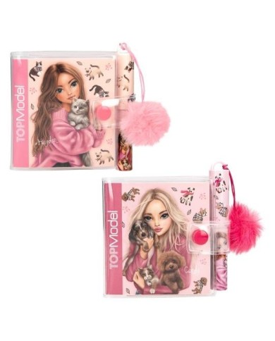 TOPModel Mini bloc-notes avec stylo FUR EVER FRIENDS