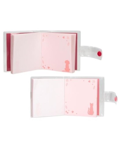 TOPModel Mini bloc-notes avec stylo FUR EVER FRIENDS