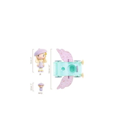 Jil Tinycar - Figurines Tinyly - Djeco | K'Ado Mino