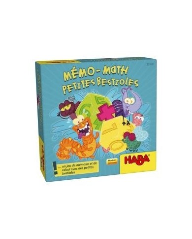 Mémo-math petites bestioles | K'Ado Mino