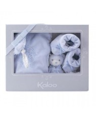 Coffret doudou hochet chaussons | K'Ado Mino