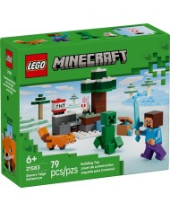 Les aventures de Steve dans la taïga LEGO Minecraft