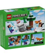 Les aventures de Steve dans la taïga LEGO Minecraft