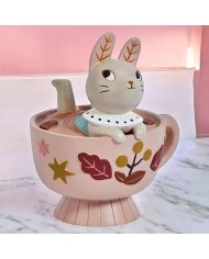 Tirelire lapin Après la pluie- Moulin Roty | K'Ado Mino