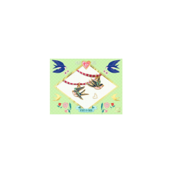 Bijoux duo bracelets rubans Oiseaux You & Me - Djeco