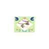 Bijoux duo bracelets rubans Oiseaux You & Me - Djeco