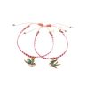 Bijoux duo bracelets rubans Oiseaux You & Me - Djeco