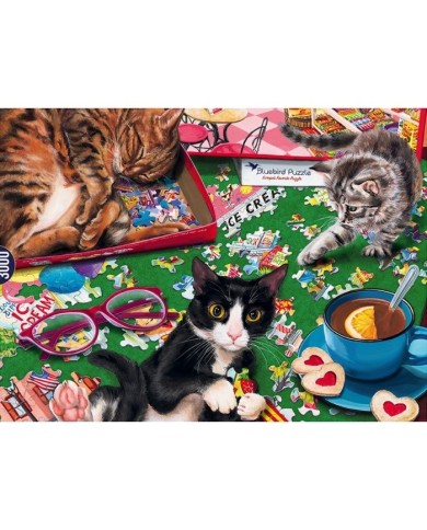 Bluebird Puzzle Cats  -  3000 pièces | K'Ado Mino
