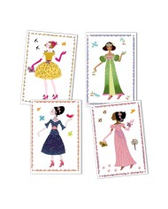Stickers et paperdolls Robe des 4 saisons | K'Ado Mino